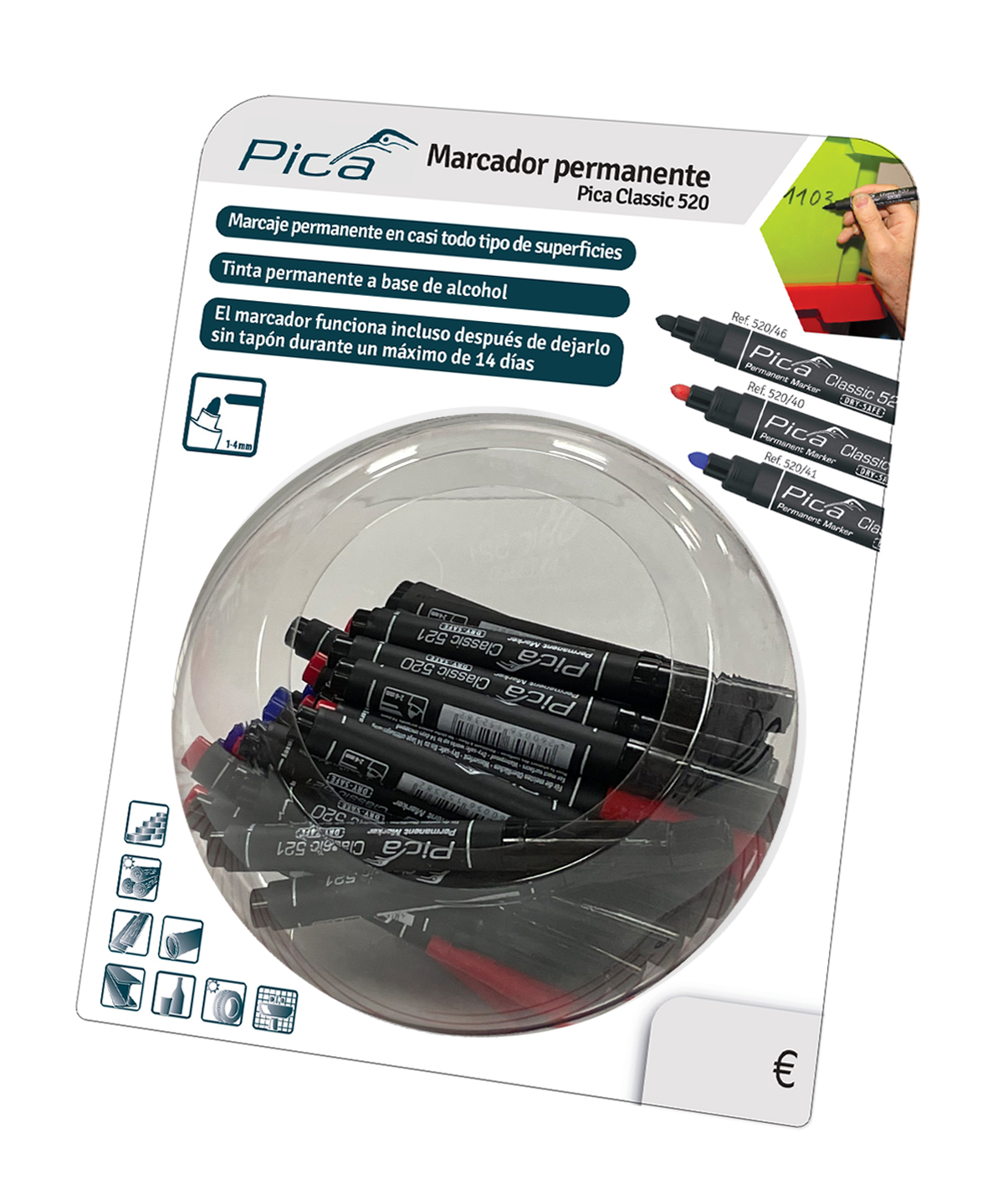 Expositor esférico 20cm Classic 520